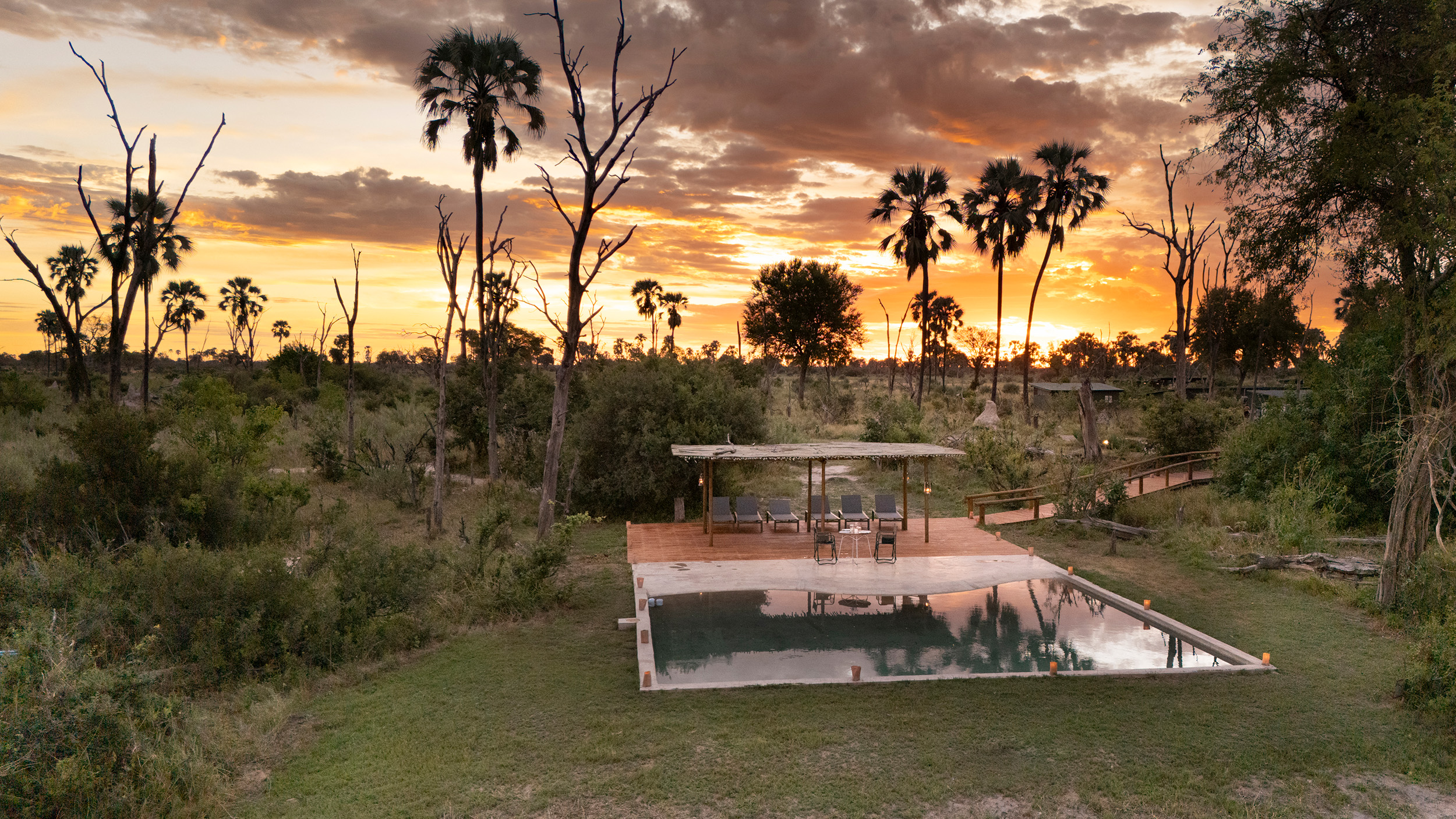Machaba Safaris Web Botswana Gomoti Camp Amenities Pool Machaba Safaris Web Botswana Gomoti Camp Amenities Pool