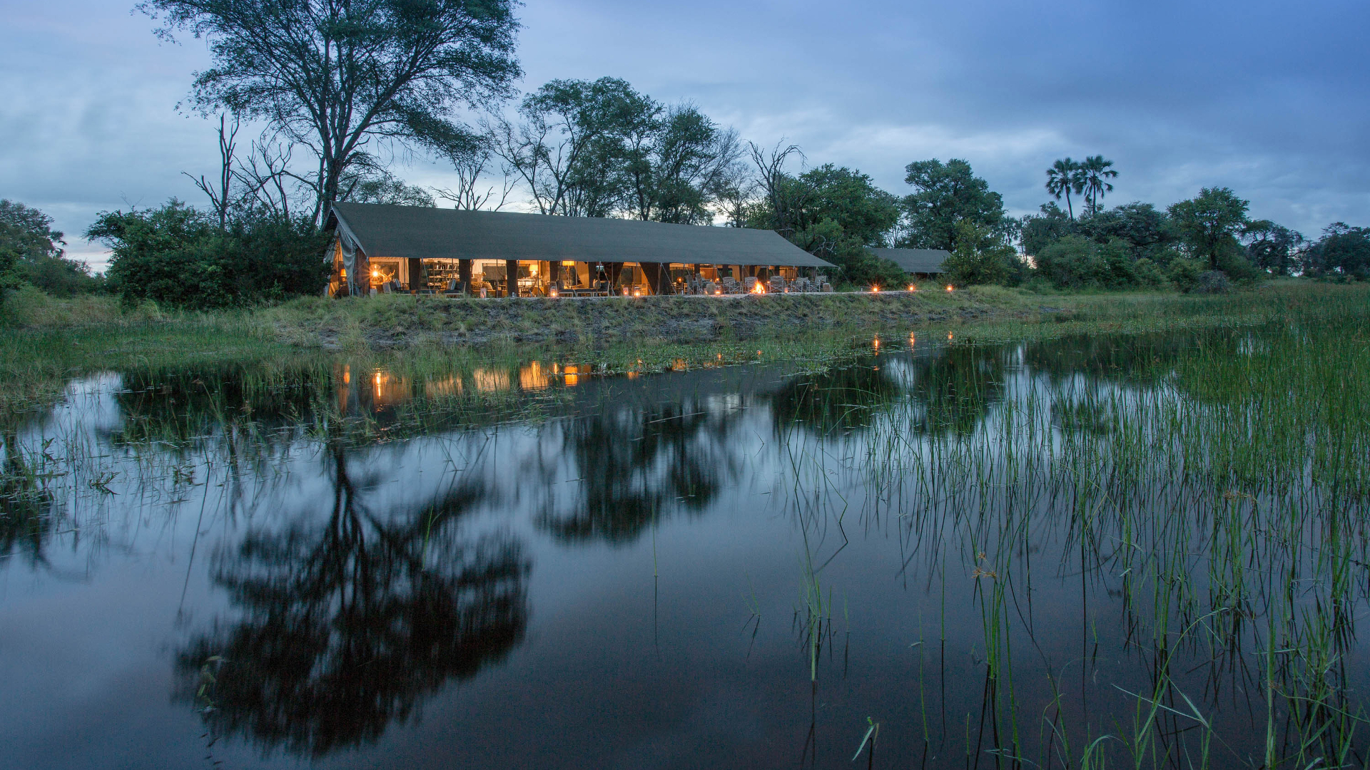 Machaba Web Botswana Gomoti Plains Camp Views Machaba Web Botswana Gomoti Plains Camp Views